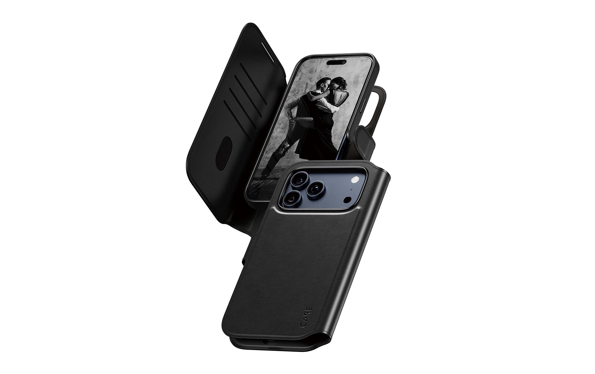 1918587 - Mediatech CARe Feauture Case Tango 2-in-1 Wallet MS für iPhone 17 Pro Max