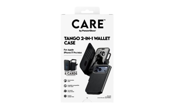 1918587_2 - Mediatech CARe Feauture Case Tango 2-in-1 Wallet MS für iPhone 17 Pro Max