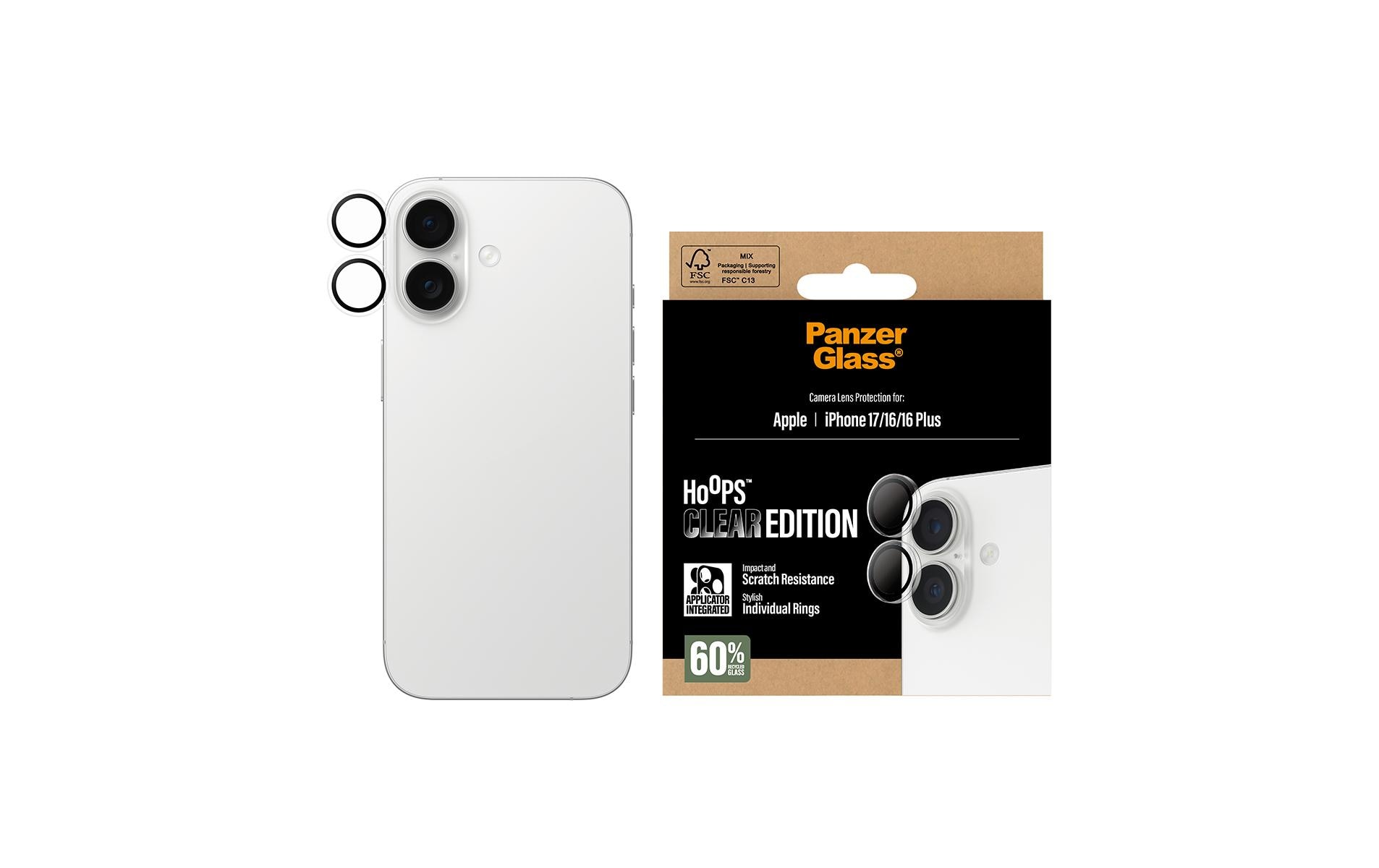 1918641_1 - Mediatech PanzerGlass Hoops, Transparent iPhone 17