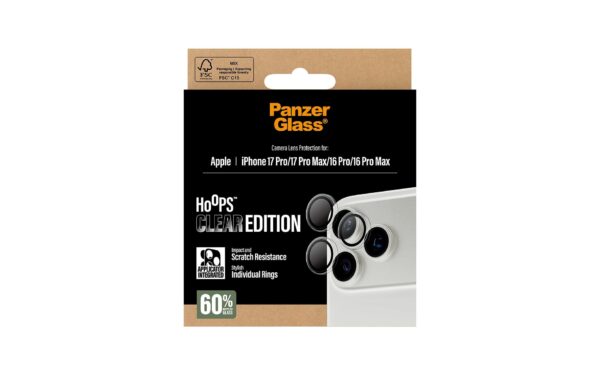 1918642_2 - Mediatech PanzerGlass Hoops, Transparent iPhone 17 Pro / Pro Max