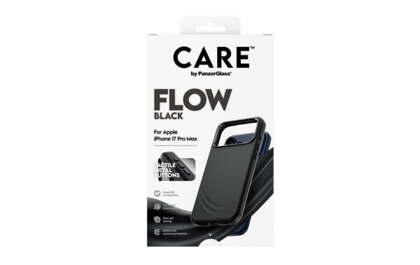 1919113_2 - Mediatech CARE Feature Case FLOW MS Black für iPhone 17 Pro Max