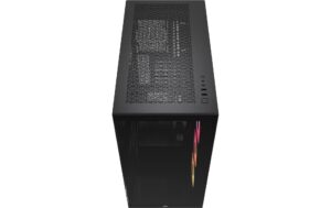 Corsair Midi Tower 3500X RSR ARGB TG Schwarz, inkl. 3 vorinstallierte Lüfter