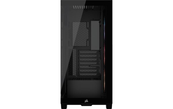 Corsair Midi Tower 3500X RSR ARGB TG Schwarz, inkl. 3 vorinstallierte Lüfter