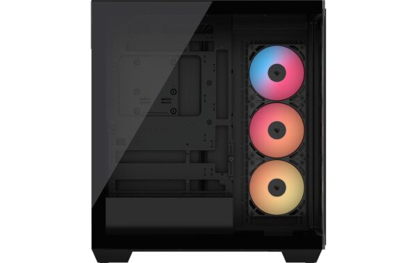 Corsair Midi Tower 3500X RSR ARGB TG Schwarz, inkl. 3 vorinstallierte Lüfter