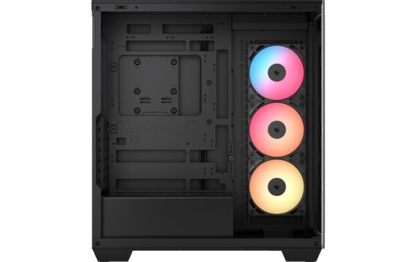 Corsair Midi Tower 3500X RSR ARGB TG Schwarz, inkl. 3 vorinstallierte Lüfter