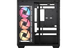 Corsair Midi Tower 3500X RSR ARGB TG Schwarz, inkl. 3 vorinstallierte Lüfter