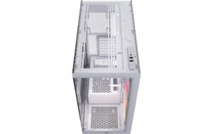 Corsair Midi Tower 3500X RSR ARGB TG Weiss, inkl. 3 vorinstallierte Lüfter