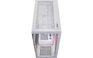Corsair Midi Tower 3500X RSR ARGB TG Weiss, inkl. 3 vorinstallierte Lüfter