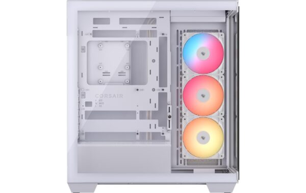 Corsair Midi Tower 3500X RSR ARGB TG Weiss, inkl. 3 vorinstallierte Lüfter