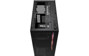 1919208_1 - Mediatech Corsair Midi Tower 3500X LXR LINK TG Schwarz, inkl. 3 vorinstallierte Lüfter