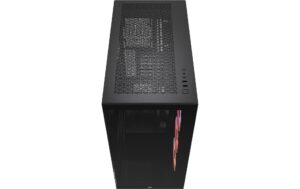 1919208_2 - Mediatech Corsair Midi Tower 3500X LXR LINK TG Schwarz, inkl. 3 vorinstallierte Lüfter