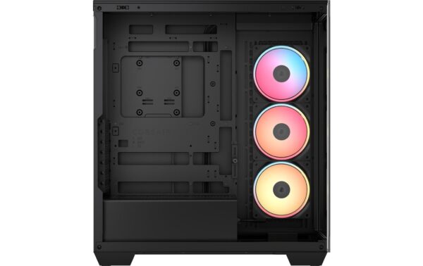 1919208_6 - Mediatech Corsair Midi Tower 3500X LXR LINK TG Schwarz, inkl. 3 vorinstallierte Lüfter