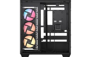 1919208_7 - Mediatech Corsair Midi Tower 3500X LXR LINK TG Schwarz, inkl. 3 vorinstallierte Lüfter