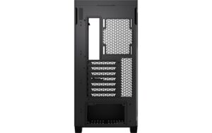 1919208_8 - Mediatech Corsair Midi Tower 3500X LXR LINK TG Schwarz, inkl. 3 vorinstallierte Lüfter