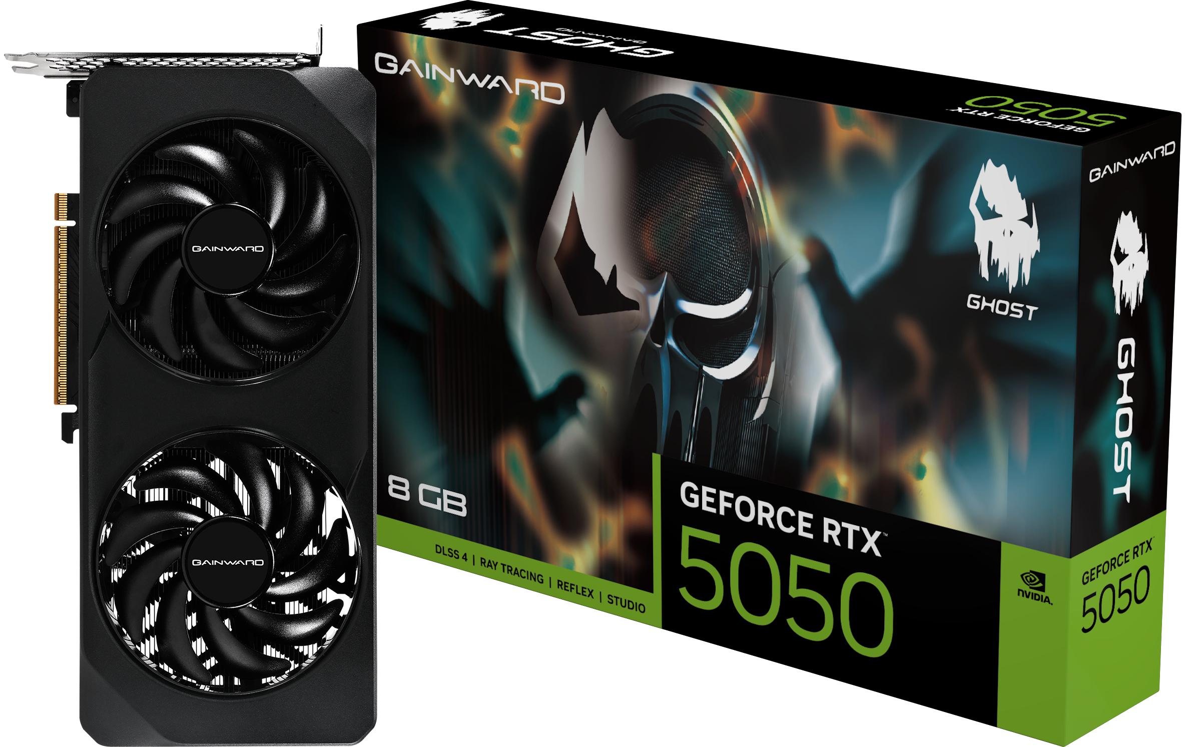 1919247 - Mediatech Gainward RTX5050 Ghost 8GB GDDR6 GeForce RTX5050, 3x DP, 1x HDMI kaufen Schweiz | Mediatech.ch