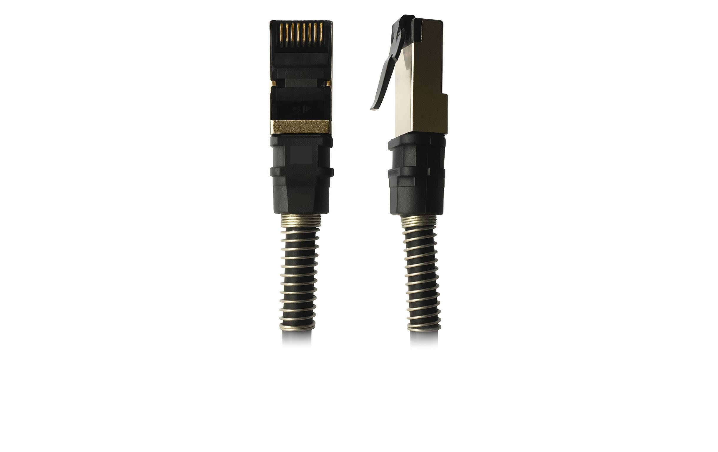 1919646 - Mediatech PatchSee Big lenght Cat.6A U/UTP Patchkabel 25m, Schwarz, LED-Identifikation kaufen Schweiz | Mediatech.ch