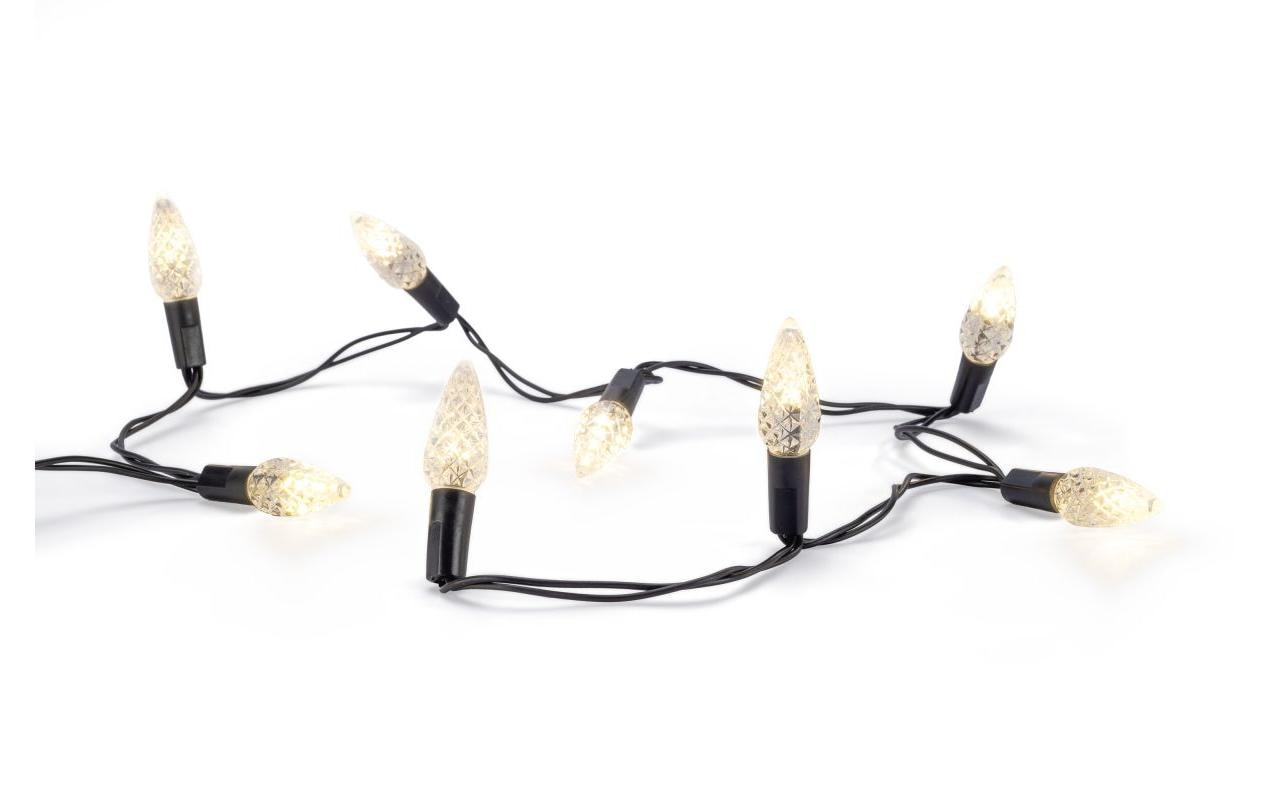 1920306 - Mediatech STT LED Licherkette Battery Cones 40LED ww, exkl. 3x AA, Timer 6/18 kaufen Schweiz | Mediatech.ch