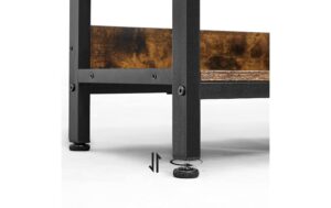 1920962_4 - Mediatech Vasagle Regal Industrial, 6 Fächer 120x33x80 cm, Spanplatte, Stahl