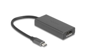 1921059 - Mediatech Delock USB-C Adapter zu HDMI/DP 8K, Combo mit HDR Funktion Aluminium kaufen Schweiz | Mediatech.ch