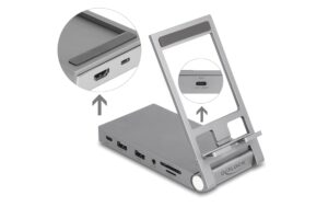 1921075 - Mediatech Delock 88199 Dockingstation USB-C 4K HDMI | Hub | HDR | SD | Micro SD | PD3.0