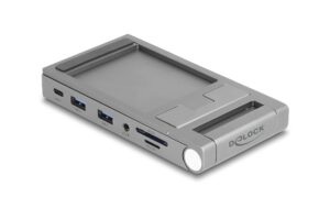 Delock 88199 Dockingstation USB-C 4K HDMI | Hub | HDR | SD | Micro SD | PD3.0