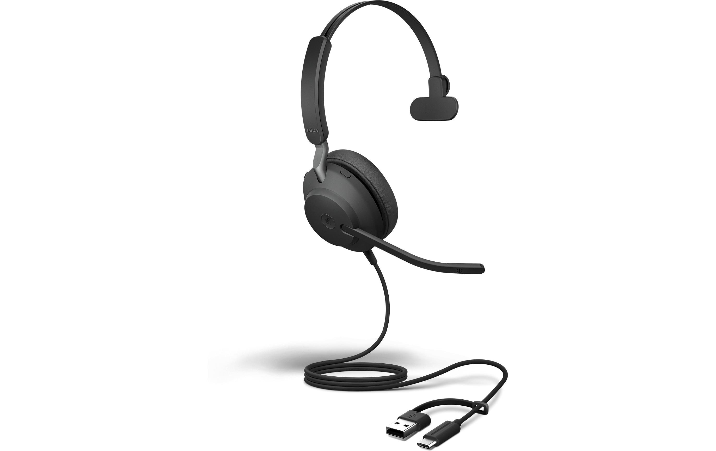 1924451 - Mediatech Jabra Evolve2 40 SE Mono MS USB C/A kaufen Schweiz | Mediatech.ch