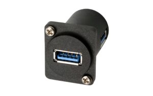 EXSYS EX-49154, D-Typ Adapter USB-A USB 3.2 Gen1, Buchse-Buchse