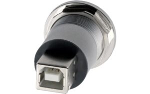 EXSYS EX-49192, Einbau-Adapter USB-B USB 2.0, Buchse-Buchse