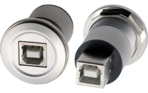 EXSYS EX-49192, Einbau-Adapter USB-B USB 2.0, Buchse-Buchse