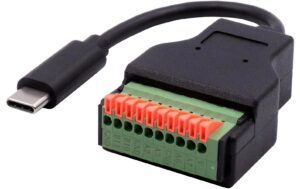 1925598 - Mediatech EXSYS EX-49125, USB-C Terminal Block Adap. USB 2.0, 10-pin Terminal Block kaufen Schweiz | Mediatech.ch