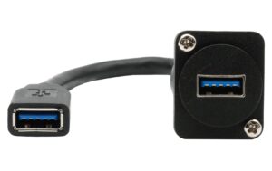 1925606_1 - Mediatech EXSYS EX-49165, D-Typ Adapter USB-A USB 3.2 Gen1, Buchse-Buchse, 20cm