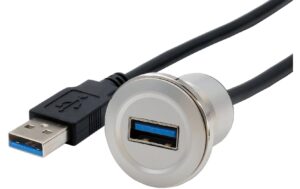 EXSYS EX-49186, Einbau-Adapter USB-A USB 3.2 Gen1, Buchse-Stecker, 30cm kaufen Schweiz | Mediatech.ch