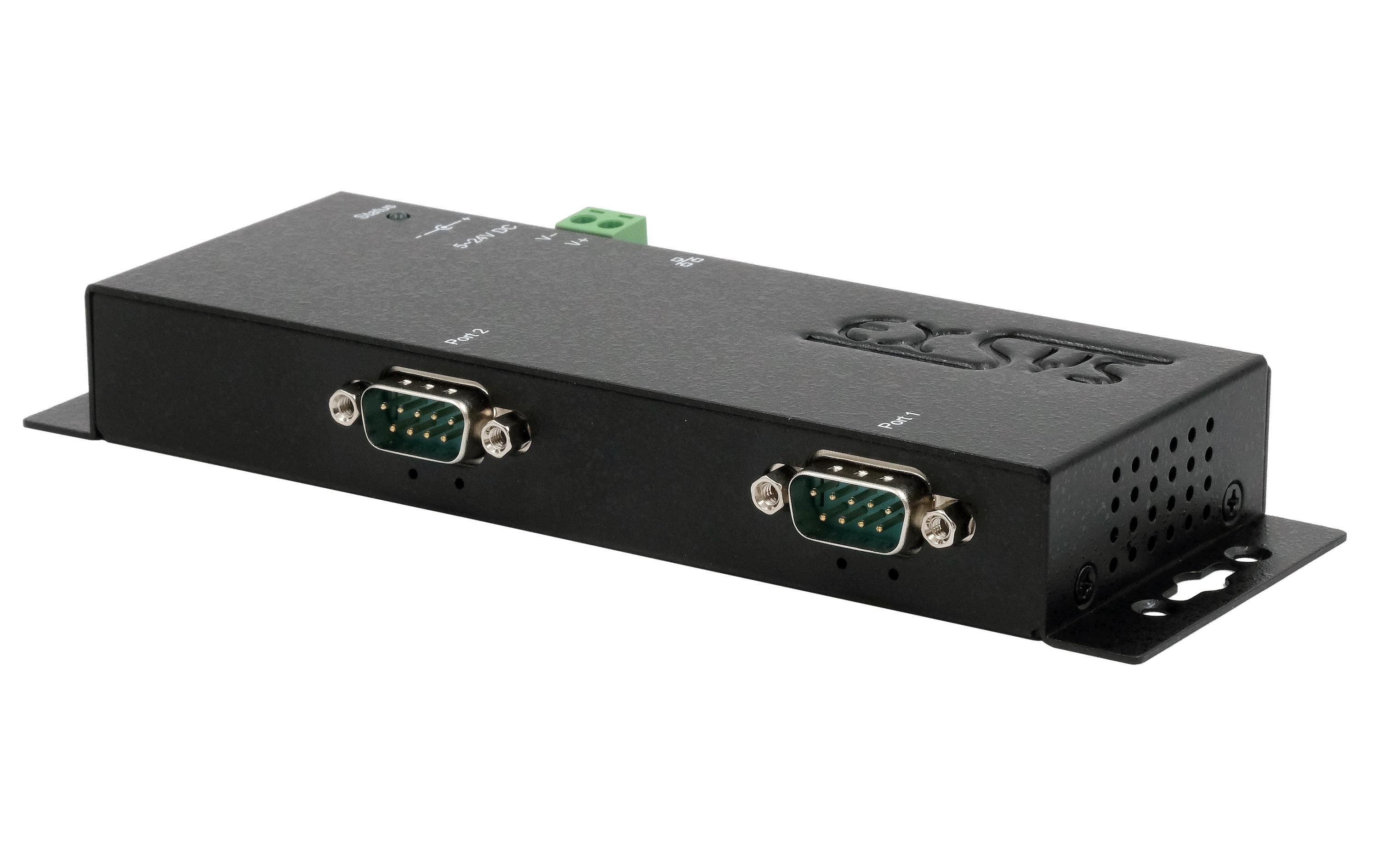 1925808 - Mediatech EXSYS EX-6162, Windows Server 2x RS232 Serial Device Server inkl. Netzteil kaufen Schweiz | Mediatech.ch