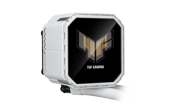 1925883_7 - Mediatech Asus TUF GAMING LC III 360 ARGB LCD WHT Liquid CPU Cooler, 3x120mm ARGB, LCD