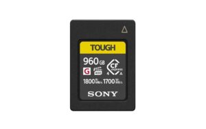 Sony CFexpress Typ-A 960GB Tough Lesen 1700MB/s, Schreiben 1800MB/s