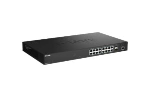 1927873_2 - Mediatech D-Link DMS-1250-18/E: 18 Port Multi-Gbit 16x 2.5Gbit, 2x 10G SFP+, Fanless
