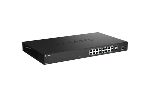 1927873_2 - Mediatech D-Link DMS-1250-18/E: 18 Port Multi-Gbit 16x 2.5Gbit, 2x 10G SFP+, Fanless
