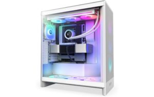 1928290_4 - Mediatech Wasserkühler NZXT Kraken Plus 360 V2 Weiss, AMD und Intel S.