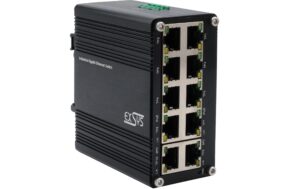 EXSYS EX-62025POE, 10-Port Switch Industrial Switch, unmanaged, PoE, 48-57VDC