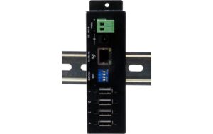 1928376_3 - Mediatech EXSYS EX-6003HMVS, IP USB2.0 Server 4x USB 2.0, 15KV ESD, Metallgehäuse