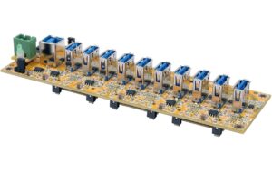 EXSYS EX-1110HMVS-PL, 10x USB3.2, Platine 15KV ESD Schutz, nur Platine