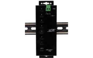 EXSYS EX-1147HMVS, 7-Port USB3.2 HUB, USB-C 15KV ESD Schutz, USB-C Buchsen