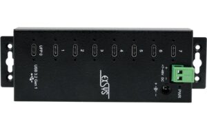 EXSYS EX-1147HMVS, 7-Port USB3.2 HUB, USB-C 15KV ESD Schutz, USB-C Buchsen