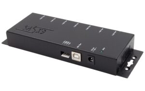 1928390_1 - Mediatech EXSYS EX-1177-2, 7x USB2.0, Metall HUB Wand, Tisch, verschraubbar