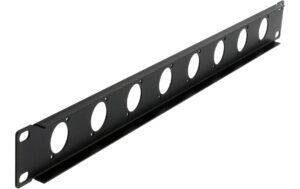 1928544_1 - Mediatech EXSYS EX-49297,19 D-Typ Patchpanel, 8 Port 1HE, schwarz, XLR