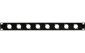 1928544_2 - Mediatech EXSYS EX-49297,19 D-Typ Patchpanel, 8 Port 1HE, schwarz, XLR