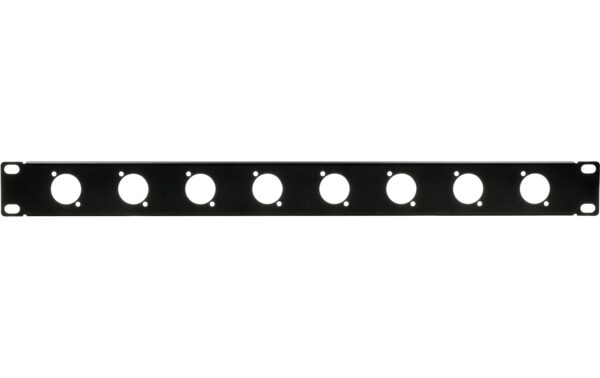 1928544_2 - Mediatech EXSYS EX-49297,19 D-Typ Patchpanel, 8 Port 1HE, schwarz, XLR
