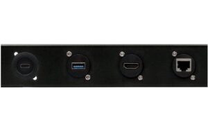 1928544_3 - Mediatech EXSYS EX-49297,19 D-Typ Patchpanel, 8 Port 1HE, schwarz, XLR