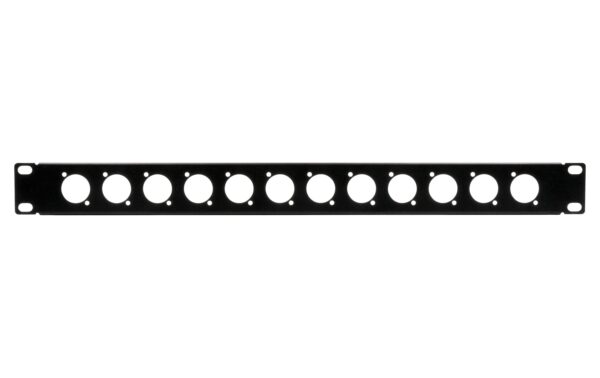 1928545_2 - Mediatech EXSYS EX-49298,19 D-Typ Patchpanel, 12Port 1HE, schwarz, XLR