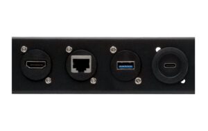 1928545_3 - Mediatech EXSYS EX-49298,19 D-Typ Patchpanel, 12Port 1HE, schwarz, XLR